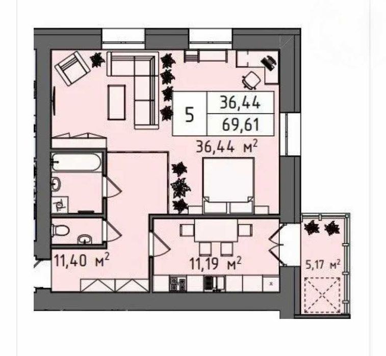 Квартира на ЖК Стокгольм в Хмельницькому, ID 484121, фото №11