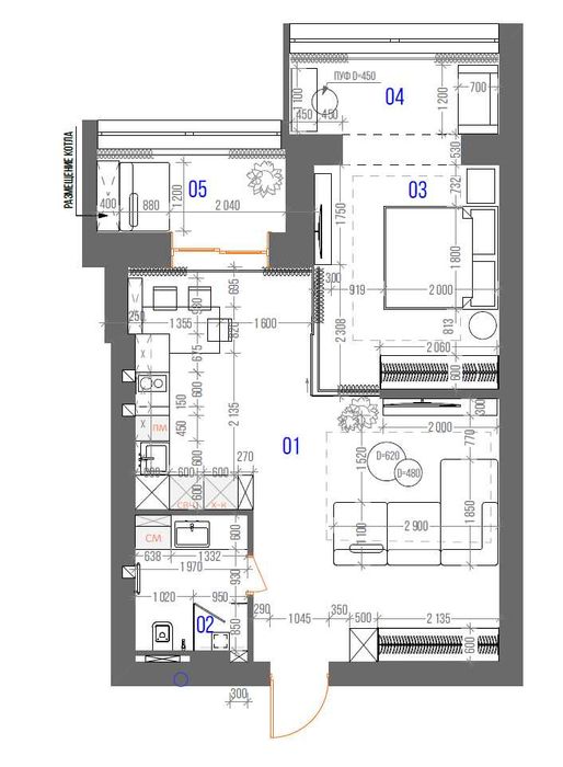 Квартира на ЖК Oasis в Кременчуці, ID 324009, фото №23