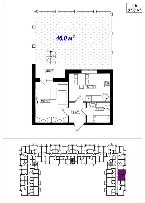 Квартира на ЖК АМСТЕРДАМ Клубний в Київ, ID 325009, фото №3