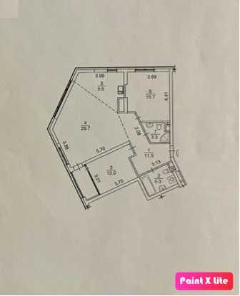 Квартира на вул. Липківського митрополита, 16 Б в Києві, ID 183138, фото №20