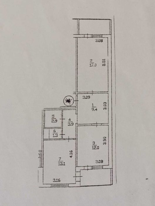 Квартира на вул. Братиславська, 9а в Києві, ID 288359, фото №21