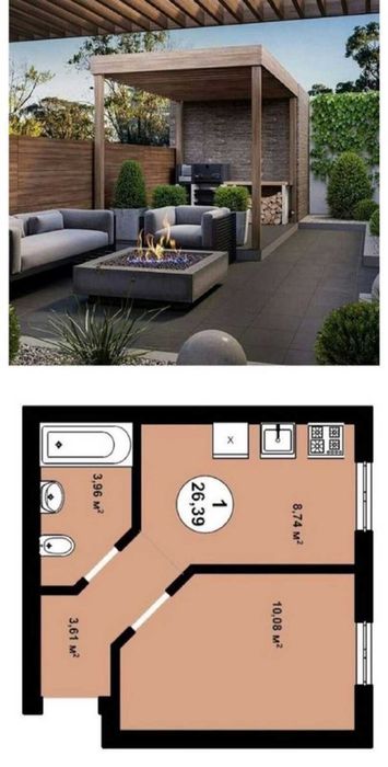 Квартира на вул. Нова Виноградна, 14 в Києві, ID 309051, фото №11