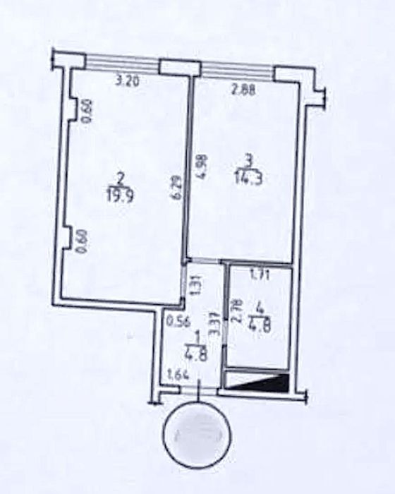 Квартира на вул. Жилянська, 68 в Києві, ID 315016, фото №9
