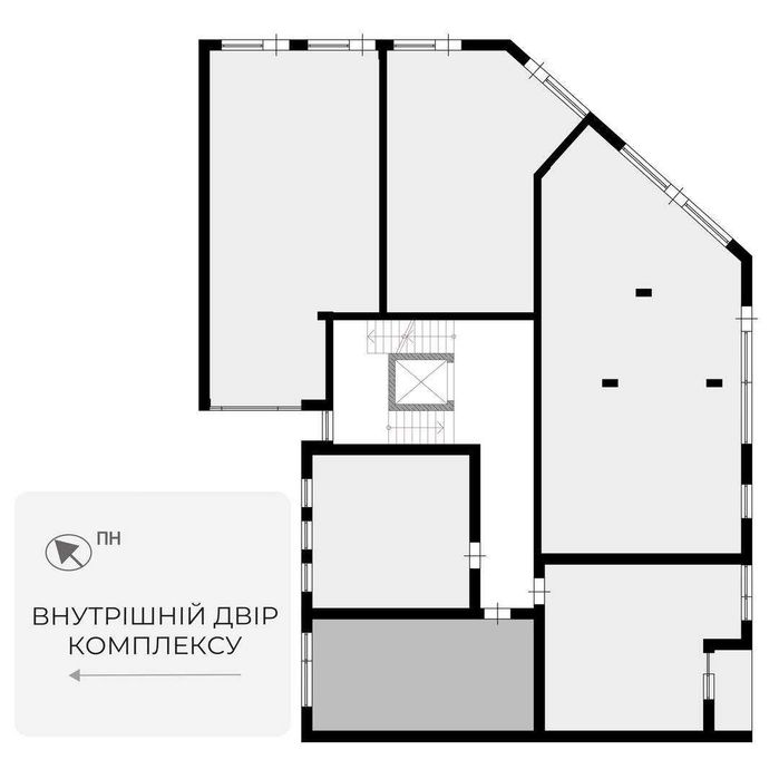 Квартира на престижний район БАМ - біля УжНУ, поруч Дастор, парк, лікарня та навчальні заклади в Ужгороді, ID 235733, фото №6