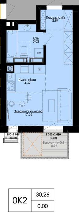 Квартира на Атмосфера Преміум в Києві, ID 312922, фото №6