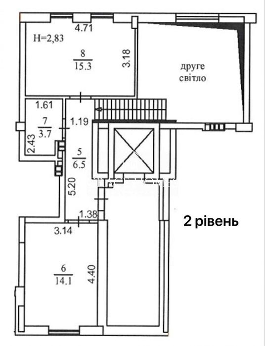 Квартира на вул. Набережно-Рибальська, 9 в Києві, ID 179159, фото №21