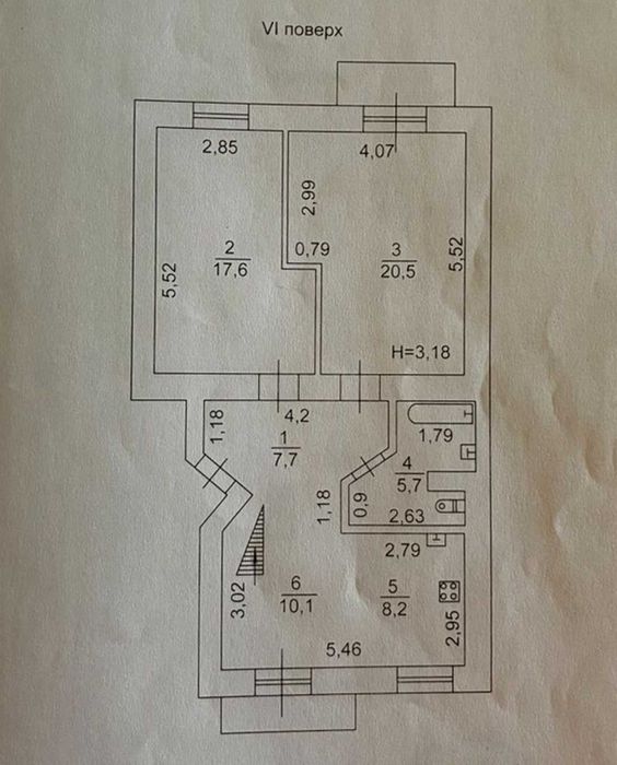 Квартира на вул. Саксаганського, 70-Б в Києві, ID 205878, фото №21