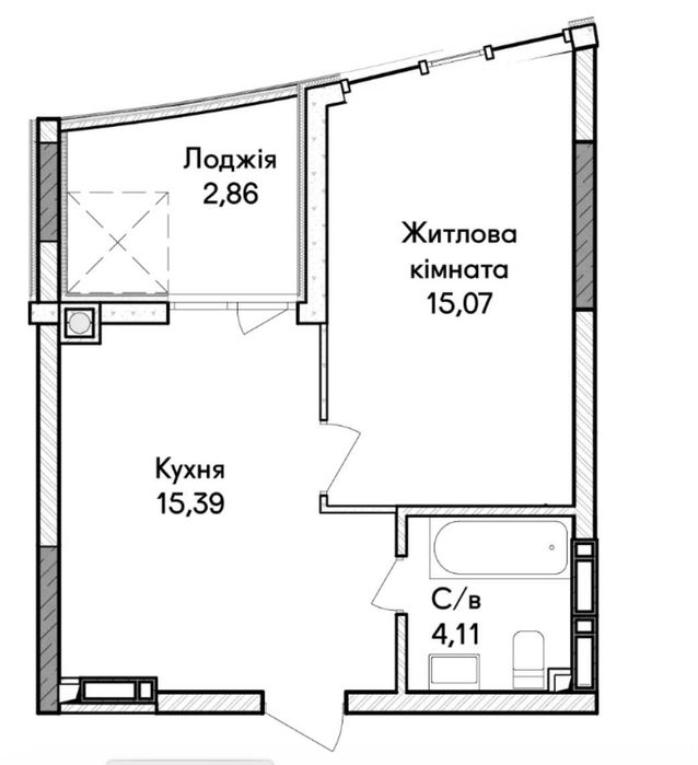 Квартира на Ірпінь в Києві, ID 265919, фото №7