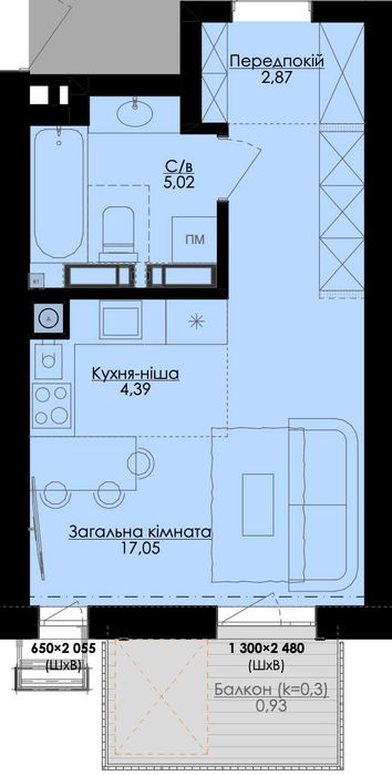 Квартира на ЖК Атмосфера Преміум в Києві, ID 258667, фото №2
