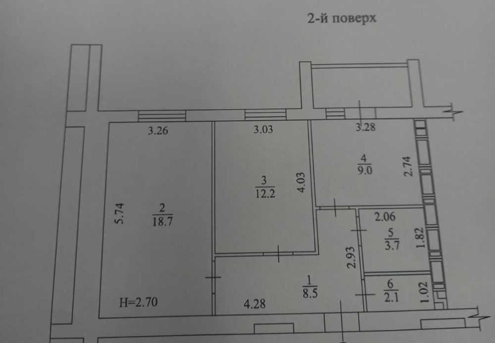 Квартира на вул. Барабашова, 14-А в Харкові, ID 192350, фото №2