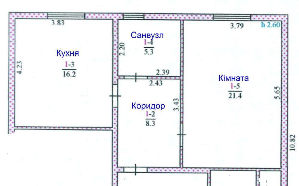 Квартира на мікрорайон Смиківці в Тернопіль, ID 236147, фото №2