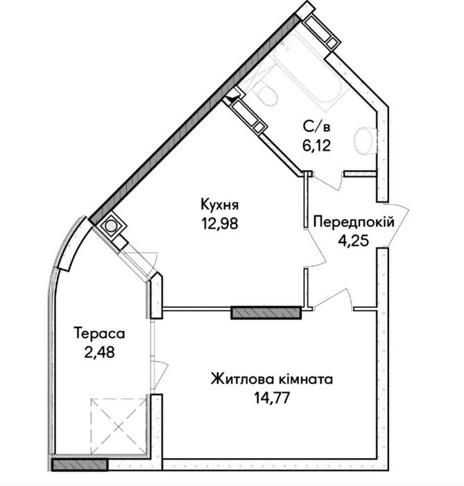 Квартира на Синергії Сіті в Києві, ID 238770, фото №7