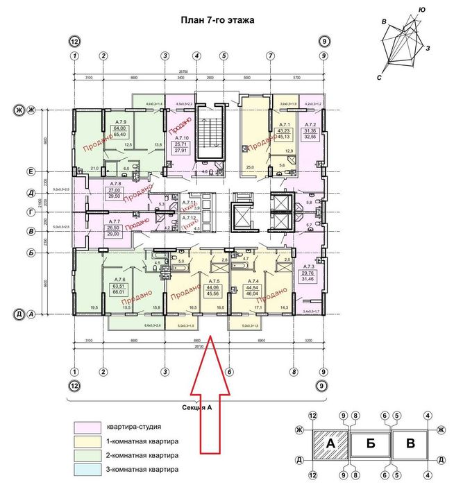 Квартира на ЖК Акрополь-3 в Одесі, ID 179120, фото №2