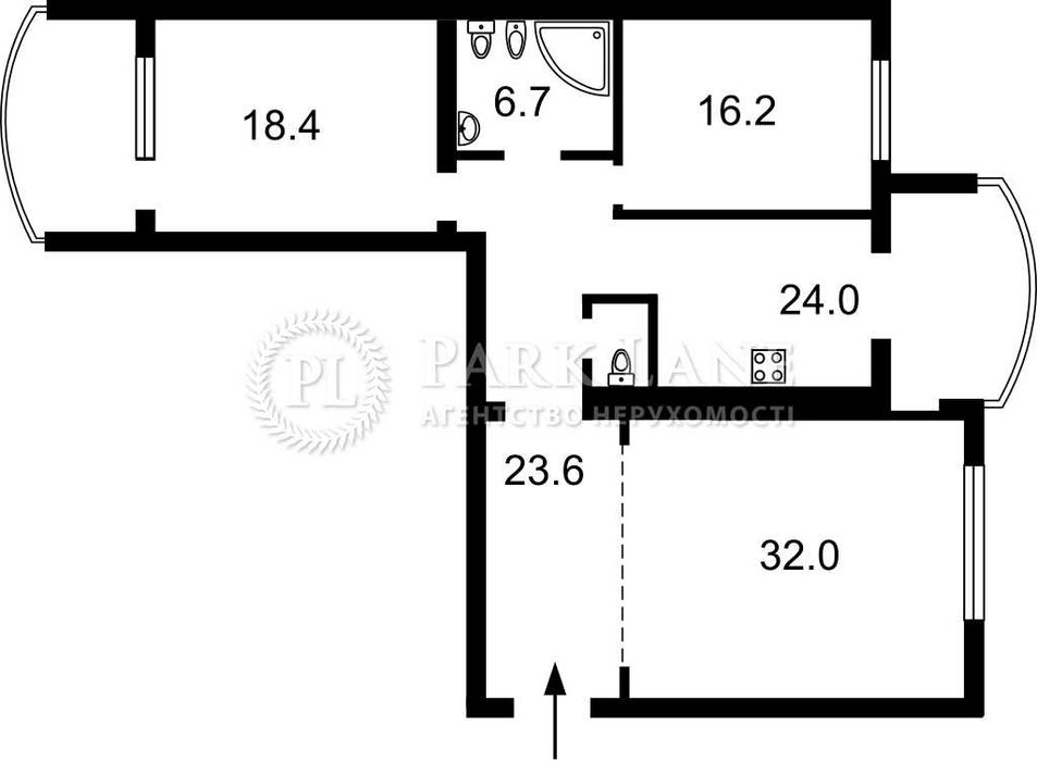 Квартира на пр. В. Івасюка, 8корп3 в Києві, ID 174127, фото №5