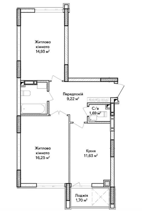Квартира на ЖК Синергія Сіті в Києві, ID 252213, фото №10