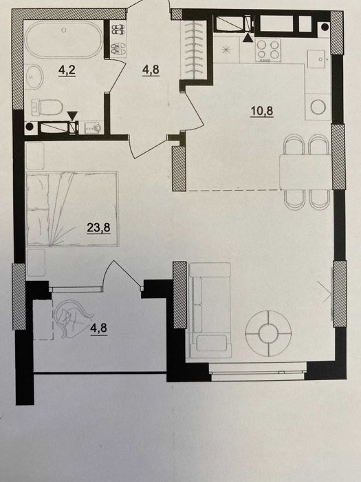 Квартира на вул. Березняківська, 29 в Києві, ID 198118, фото №14