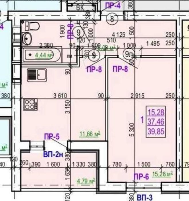 Квартира на вул. Валентинівська, 49 в Харкові, ID 183227, фото №3