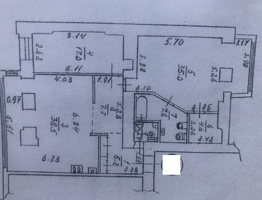 Квартира на вул. Антоновича, 3 в Києві, ID 189081, фото №11