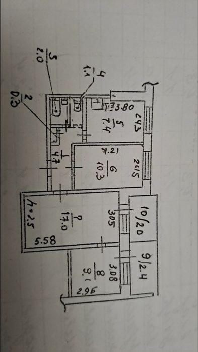 Квартира на вул. Полонської Василенка, 6Б в Дніпрі, ID 180437, фото №14