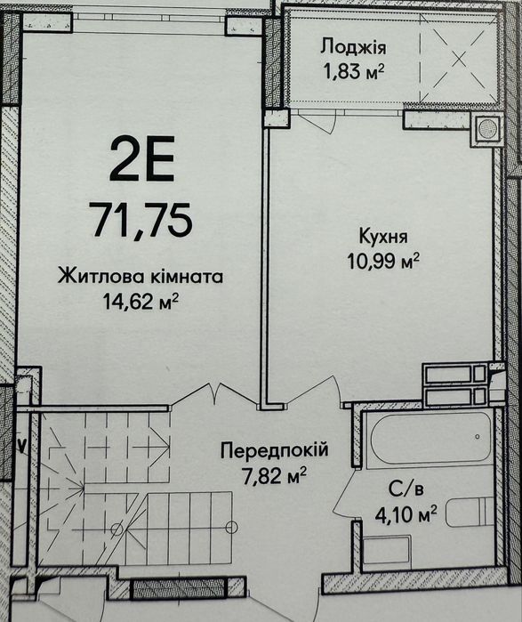 Квартира на наб. Ірпінська в Києві, ID 227514, фото №2
