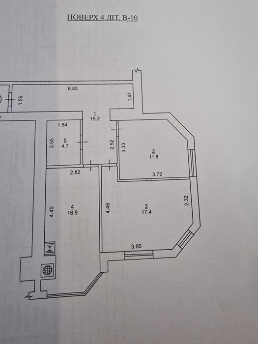 Квартира на ЖК Квартал в Запоріжжі, ID 256999, фото №11