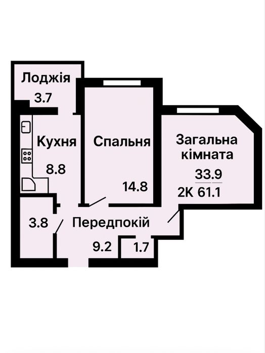 Квартира на ЖК «Львівський Затишок» в Києві, ID 279862, фото №2