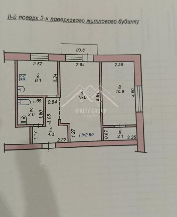 Квартира на Центрально-Міський в Кривому Розі, ID 254012, фото №9