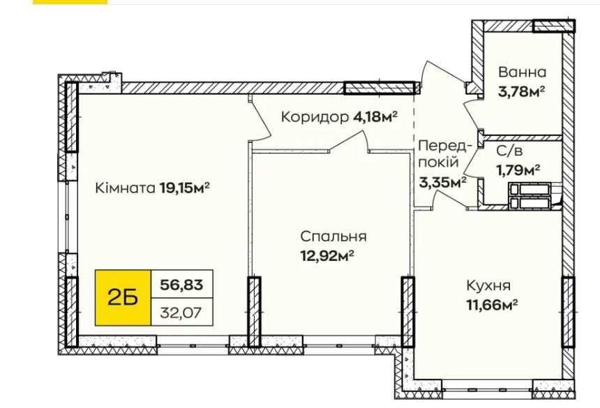 Квартира на на Лівому березі в Київ, ID 175818, фото №4