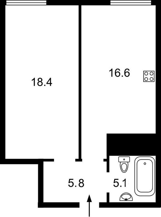 Квартира на ЖК Нордика в Києві, ID 200177, фото №17