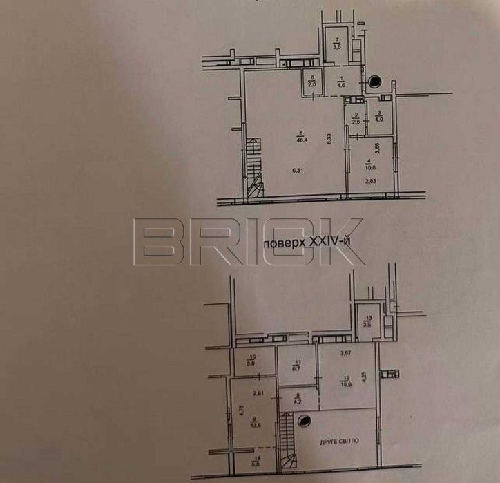 Квартира на вул. Ужгородський провулок, 4/1 в Києві, ID 208098, фото №17