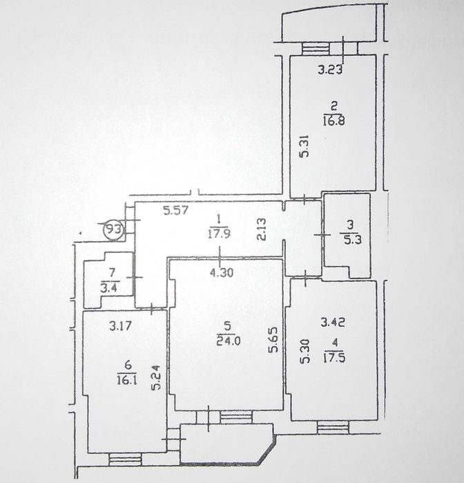 Квартира на просп. Курбаса, 7а в Києві, ID 191911, фото №24