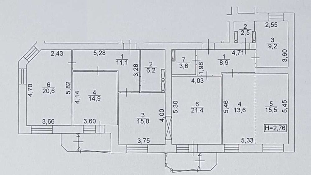 Квартира на Комбинатная 25 в Київ, ID 207407, фото №2