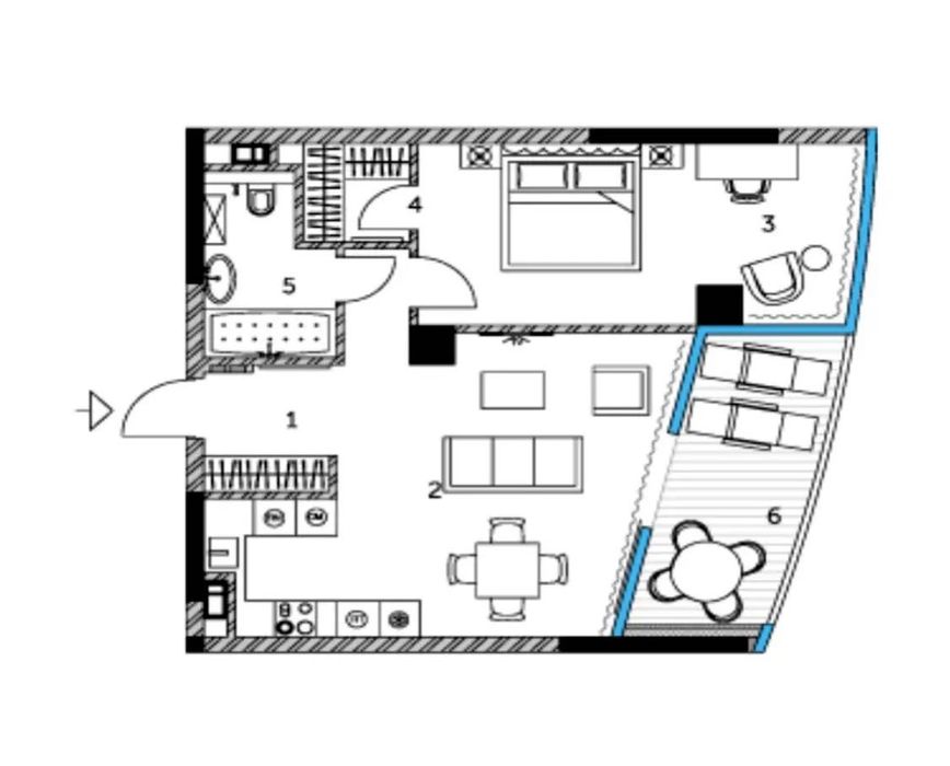 Квартира на ЖК Taryan Towers в Києві, ID 203234, фото №9