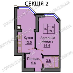 Квартира на ЖК Софія Клубний в Київ, ID 233843, фото №1
