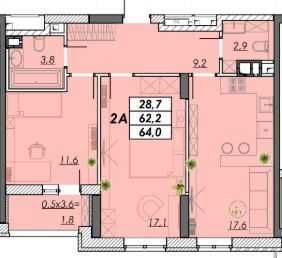Квартира на возле Селекционного института в Одесі, ID 166503, фото №16
