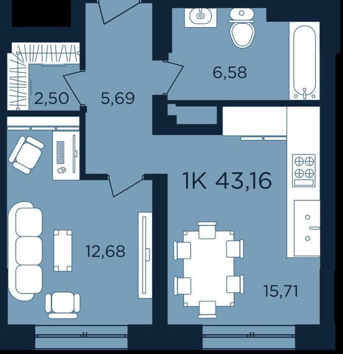 Квартира на вул. Гетьмана Мазепи, 142А в Івано-Франківську, ID 383330, фото №11
