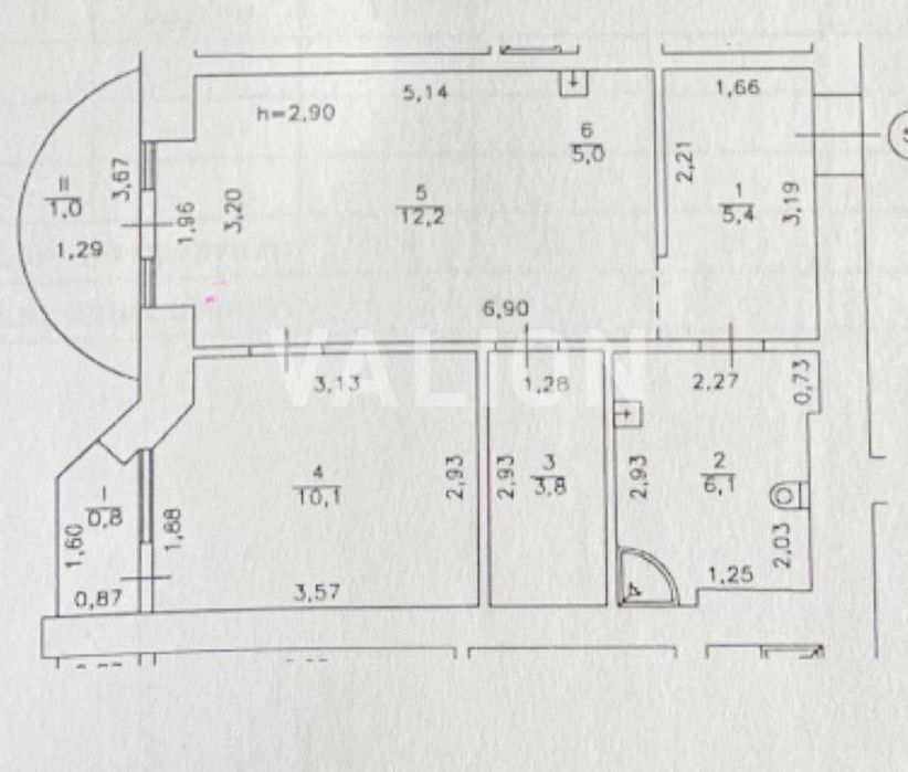 Квартира на вул. Тираспольська, 44 в Києві, ID 263201, фото №13