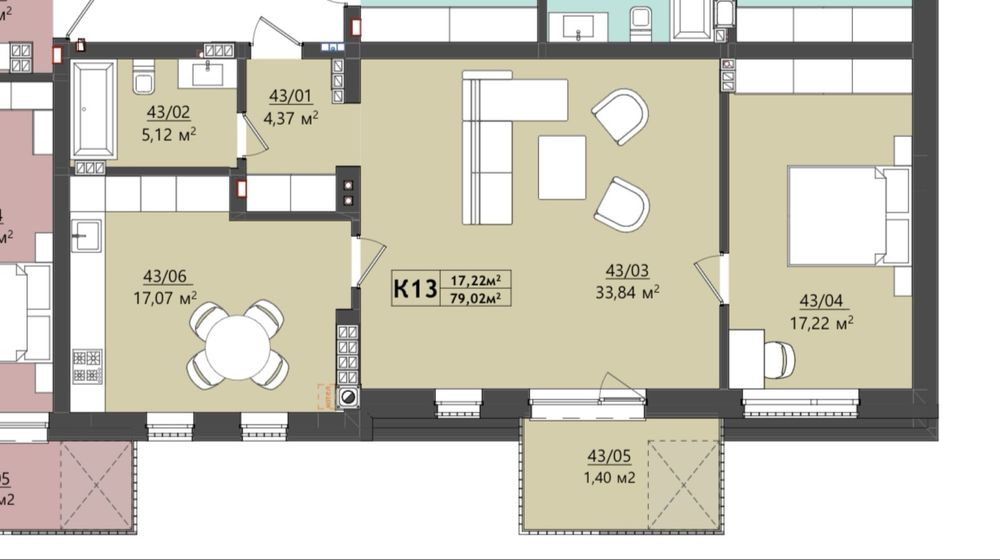 Квартира на вул. Меблярська, 19 в Львові, ID 165644, фото №1