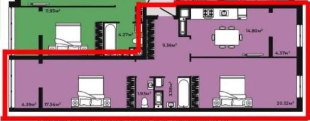 Квартира на вул. Роксоляни, 1 в Львові, ID 211153, фото №12