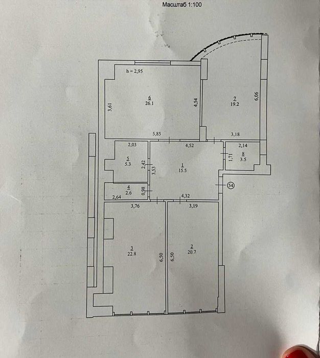Квартира на ЖК Парус в Івано-Франківську, ID 203357, фото №21