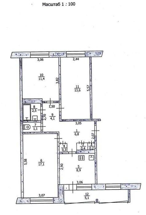 Квартира на вул. Олександрівська, 14 в Павлограді, ID 293227, фото №23