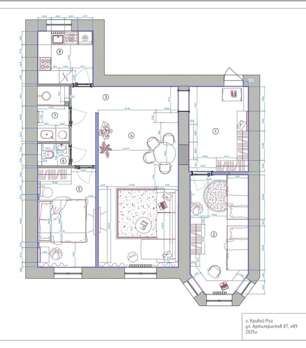 Квартира на Центрально-Міський в Кривому Розі, ID 189480, фото №17