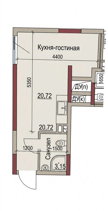 Квартира на вул. Дачна, 13 в Одеса, ID 178263, фото №2