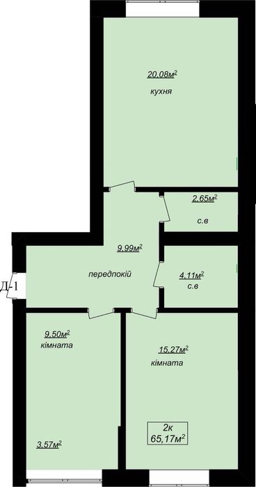 Квартира на вул. Міжнародна в Чернівцях, ID 219186, фото №8