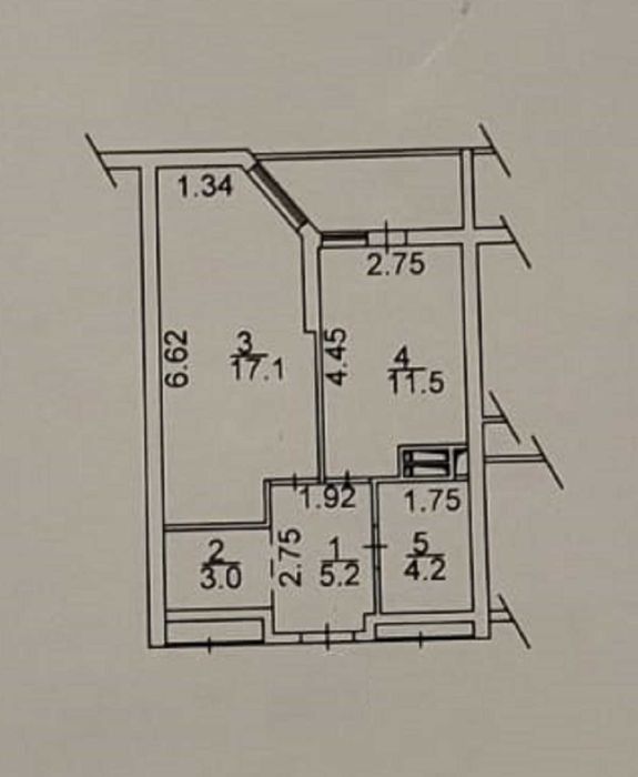 Квартира на вул. Ярослава Гашека, 20 в Києві, ID 206396, фото №7