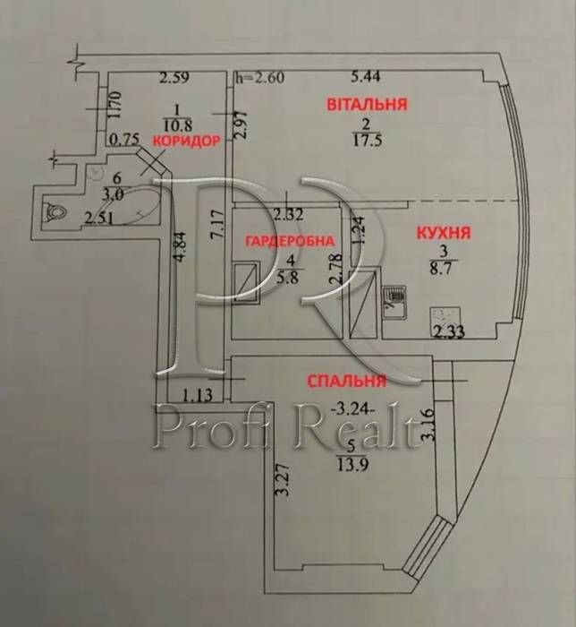 Квартира на вул. Соборності, 30 в Києві, ID 261573, фото №15