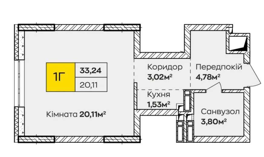 Квартира на ЖК «Синергія Київ» в Києві, ID 176944, фото №5