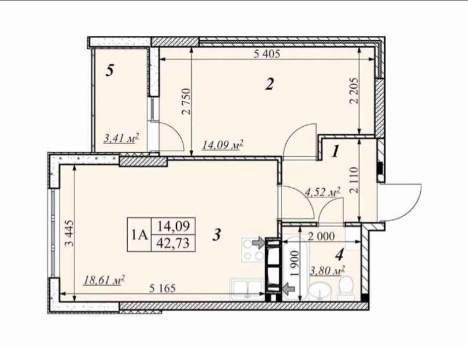 Квартира на ЖК Зіркова Вежа в Києві, ID 311760, фото №2