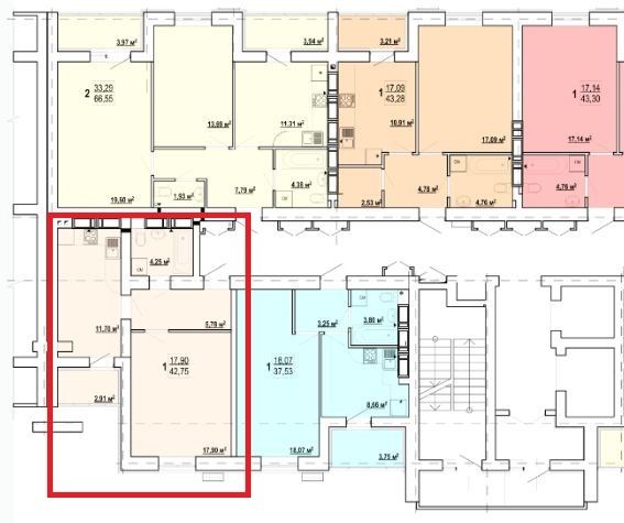 Квартира на вул. Борткевича, 15 в Харків, ID 163589, фото №4