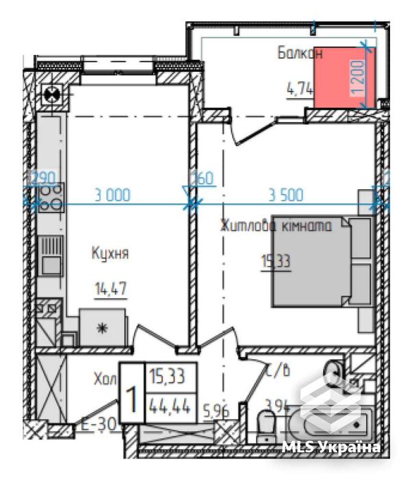 Квартира на вул. Науки, 14 в Чернівцях, ID 233928, фото №5